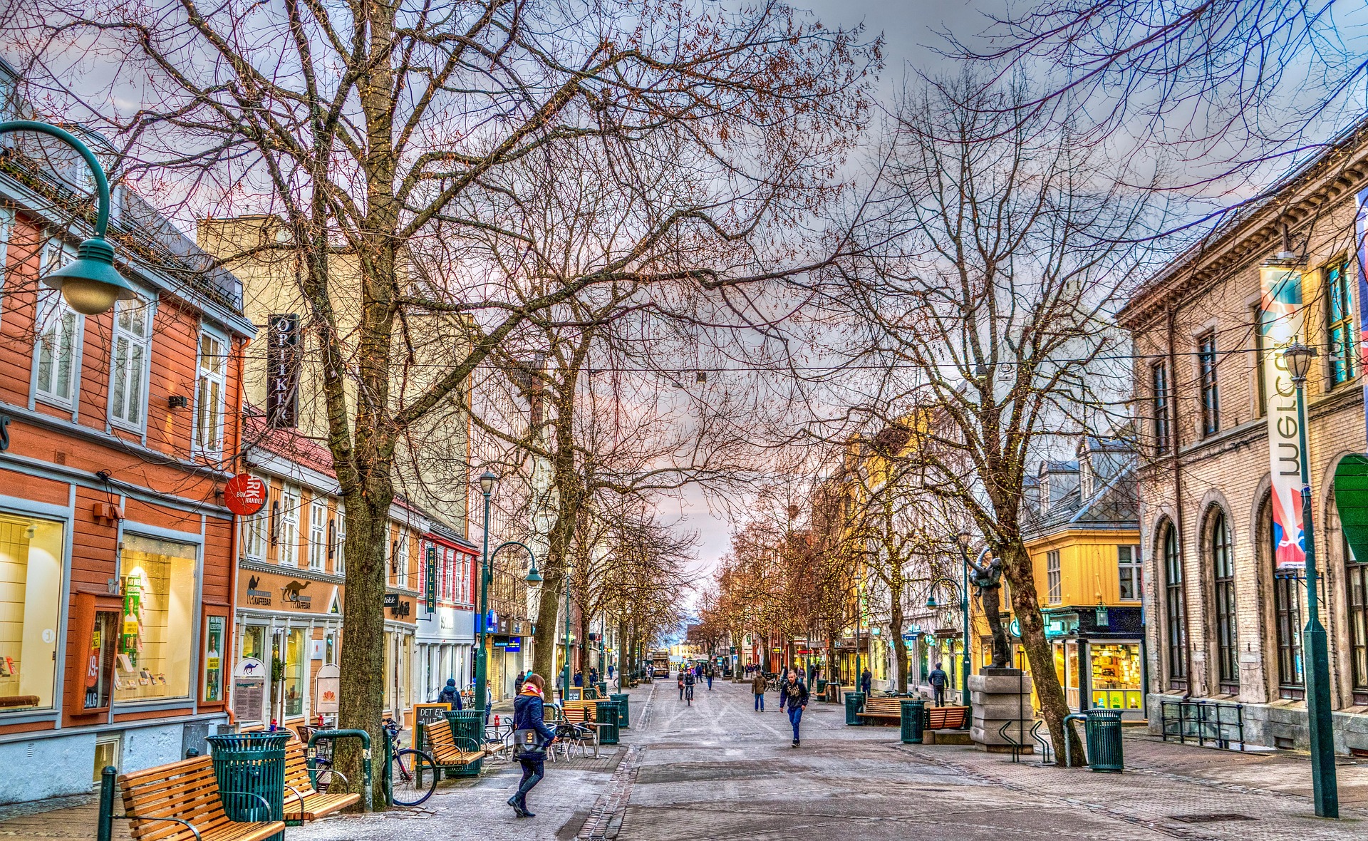 trondheim-2068806_1920 Trenger balanse: Det er bedre med få, og velbrukte gågater, enn mange og tomme, skriver artikkelforfatteren.
Foto: Michelle_Pitzel/Pixabay